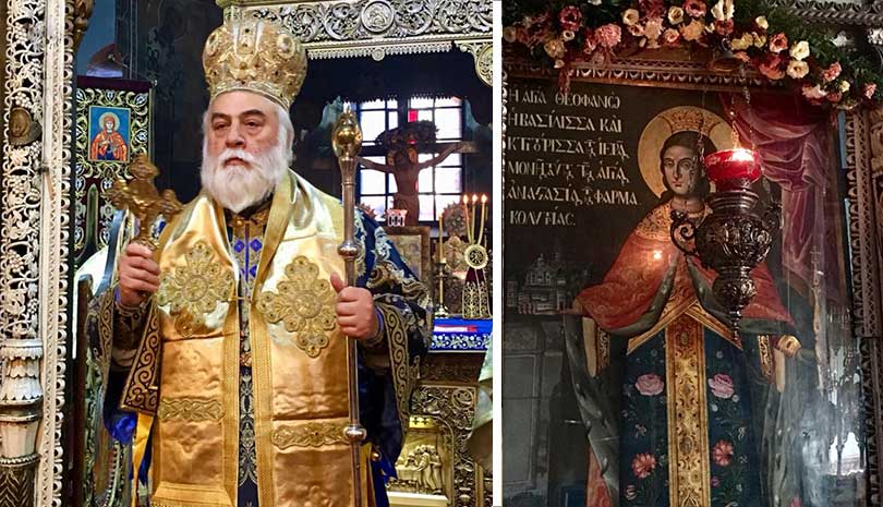 Εκκλησία | Η Ι.Μ. Αγίας Αναστασίας Φαρμακολυτρίας τίμησε την Κτιτόρισσα της Αγία Θεοφανώ