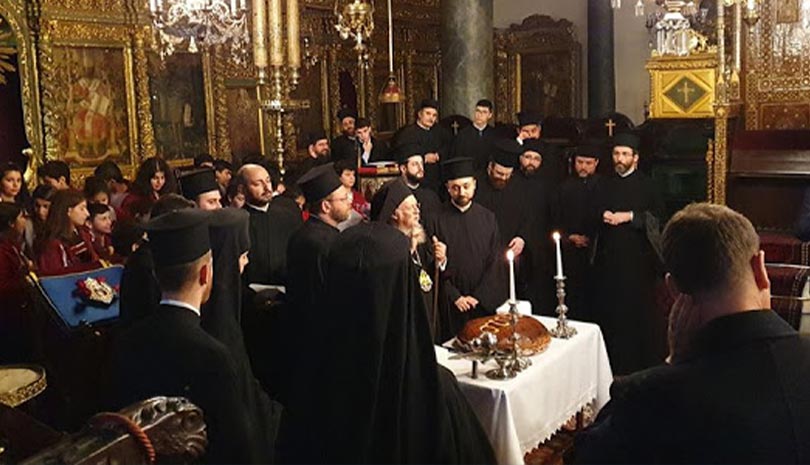 Εκκλησία | Η κοπή της Βασιλόπιτας στο Φανάρι