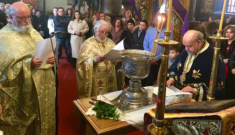 Εκκλησία | Τα Άγια Θεοφάνεια στην Ιερά Μονή Αγίας Αναστασίας της Φαρμακολυτρίας