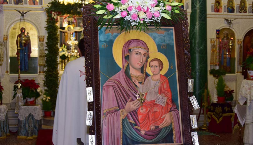 Εκκλησία | Την θαυματουργή εικόνα της Παναγίας της Δαδιάς συνόδευσαν πεζοί οι κάτοικοι του χωριού