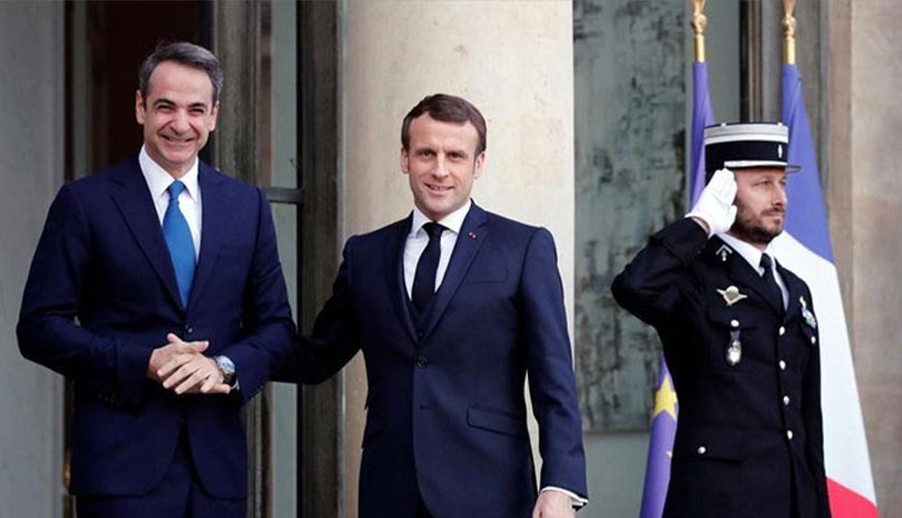 Η Γαλλία στηρίζει την εθνική κυριαρχία Ελλάδας Κύπρου