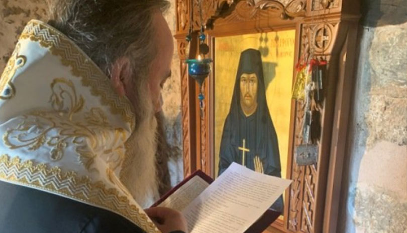 Παράκληση στο σπίτι του Οσίου Νικηφόρου του Λεπρού ΒΙΝΤΕΟ