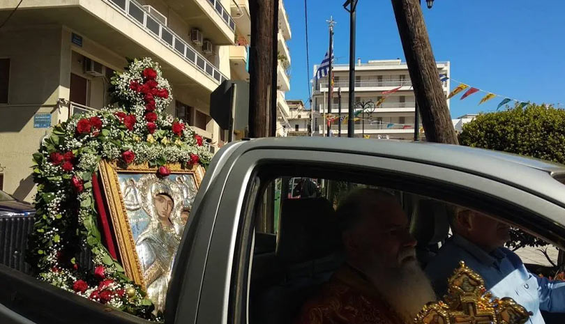 Τι αναφέρει ο αδελφός του οδηγού του αγροτικού που έγινε η "περιφορά" της εικόνας της Παναγίας Τρυπητής