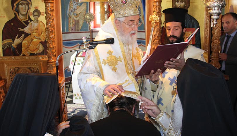 Χειροθεσία Καθηγουμένου στην Ιερά Μονή Τιμίου Προδρόμου Δεσφίνας