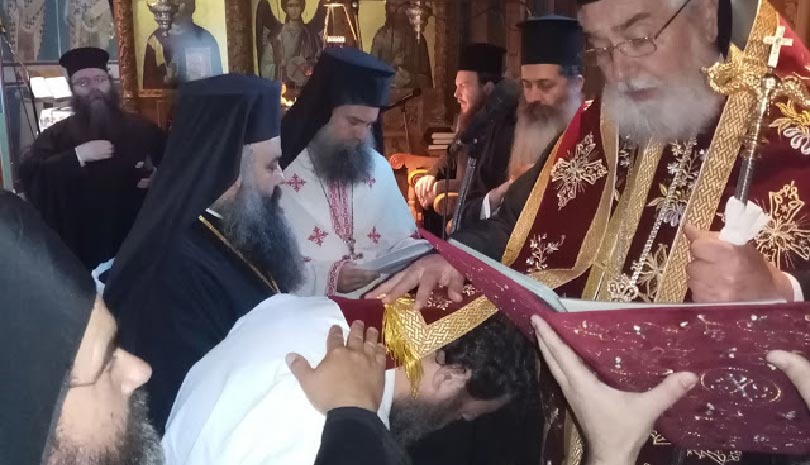 Χειροτονία νέου διακόνου από τον Μητροπολίτη Φωκίδος κ. Θεόκτιστο