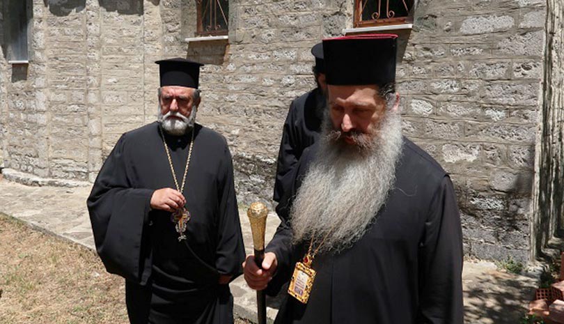 Ο Μητροπολίτης Φθιώτιδος Συμεών στην Ιστορική Ιερά Μονή Προφήτου Ηλίου Παλαιοχωρίου Σπερχειάδος