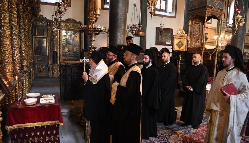 Το Ψυχοσάββατο & ο Μέγας Εσπερινός της Πεντηκοστής στο Φανάρι