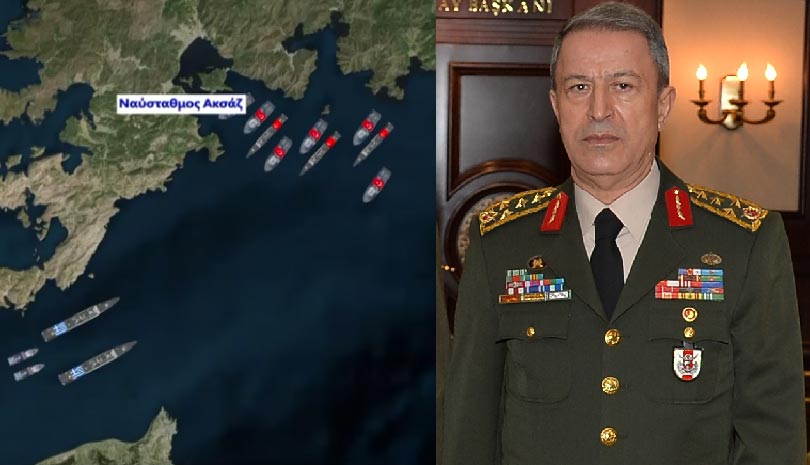 Ιταμή επίθεση Ακάρ στην Πρόεδρο της Δημοκρατίας - Μεγάλη συγκέντρωση τουρκικών πλοίων κοντά στη Ρόδο