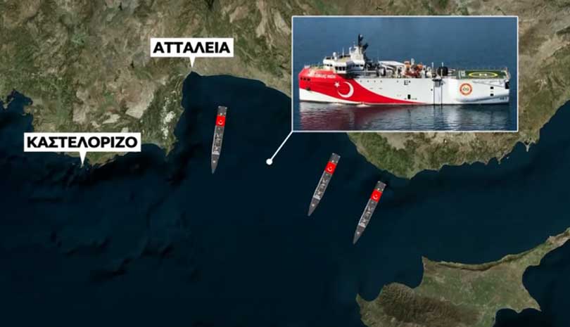 Με όπλο το Oruc Reis οι Τούρκοι εκβίασαν για διαπραγμάτευση
