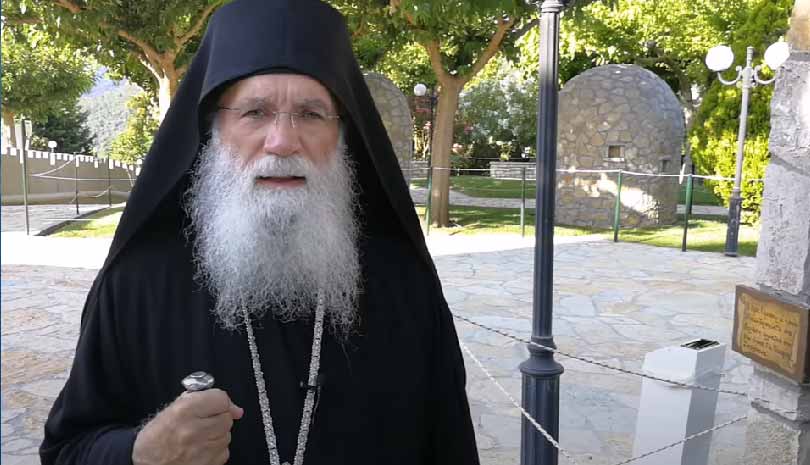 Ο Άγιος Σεραφείμ του Σάρωφ περπάτησε στο μοναστήρι του Τρικόρφου Φωκίδος