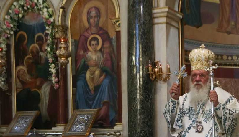 Αρχιεπίσκοπος Ιερώνυμος : Όταν η Παναγία κυριαρχεί μέσα μας τότε μας ενισχύει
