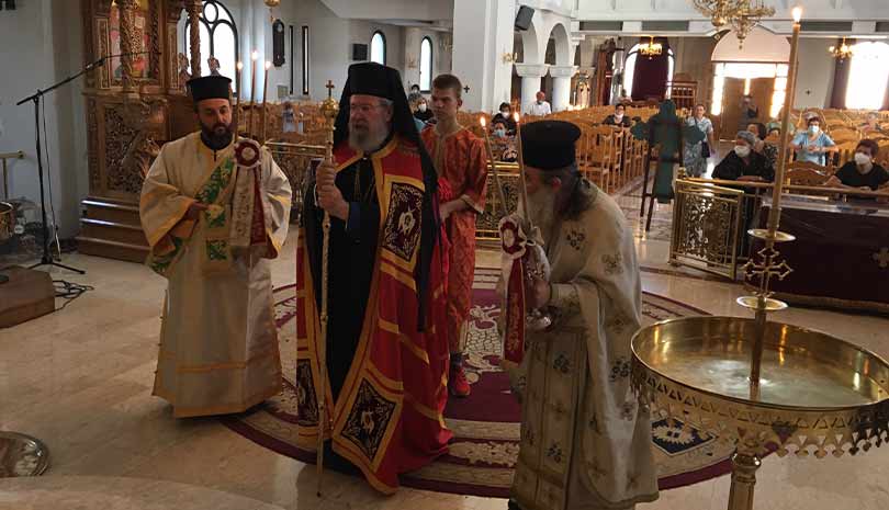 Αρχιεπίσκοπος Κύπρου Χρυσόστομος : «Να φοράμε τη μάσκα και θα είναι όλα καλά»
