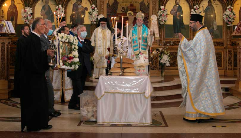 Feast of the Dormition of the Theotokos - Η Εορτή της Κοιμήσεως της Θεοτόκου στο Λονδίνο