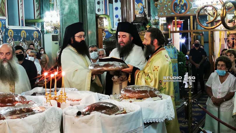 Η Κατάθεση Τιμίας Ζώνης της Θεοτόκου στην Νέα Τίρυνθα
