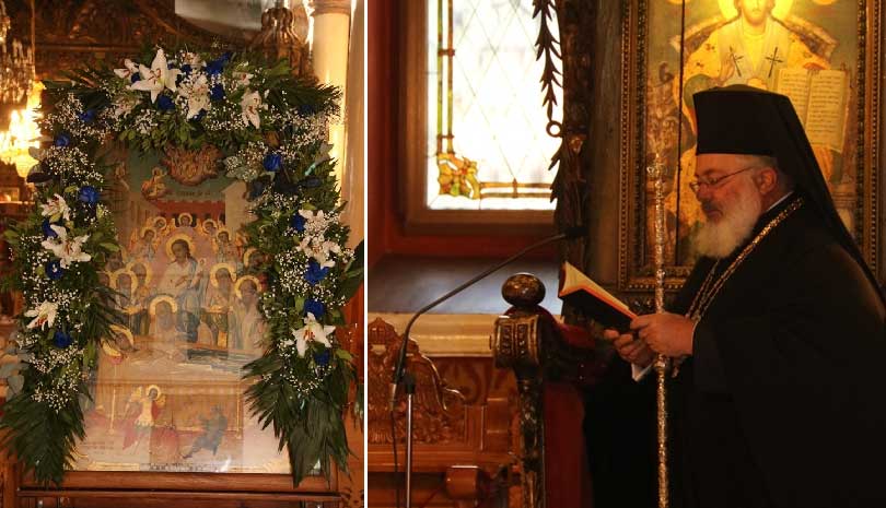 Η κοίμηση της Υπεραγίας Θεοτόκου στην Ι.Μ. Διδυμοτείχου