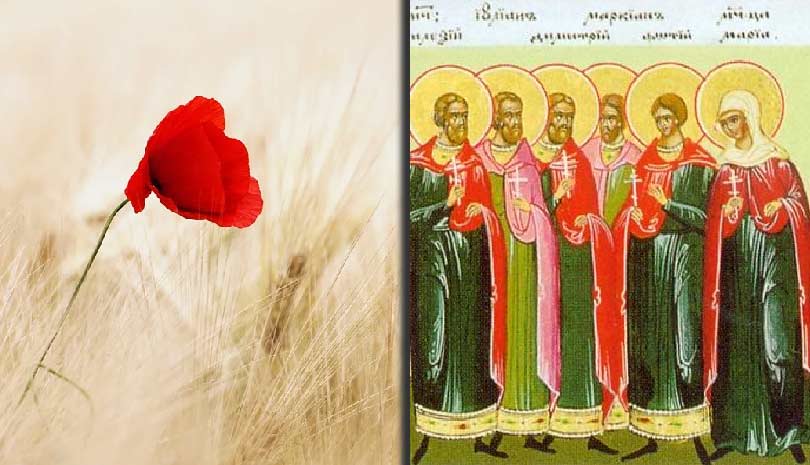 Κυριακή 9 Αυγούστου Άγιοι Δέκα Μάρτυρες που μαρτύρησαν στη Χάλκη