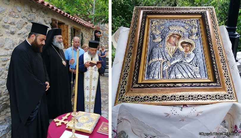 Το πρόσωπο της Παναγίας, μας γαληνεύει