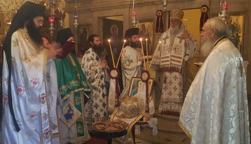 Μνημόσυνο του Αρχιεπισκόπου Χριστοδούλου στην Κέρκυρα
