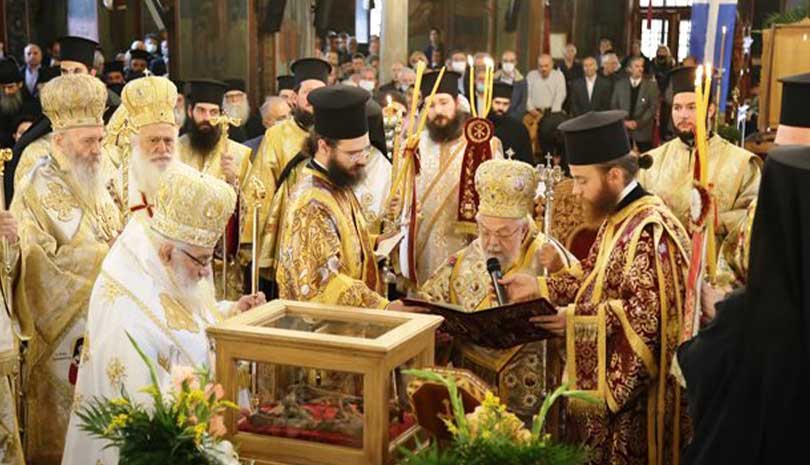 Εκταφή και Ανακομιδή Λειψάνων του αγίου Καλλινίκου Εδέσσης «Κοσμήματος της Εκκλησίας» (φωτογραφίες-video)