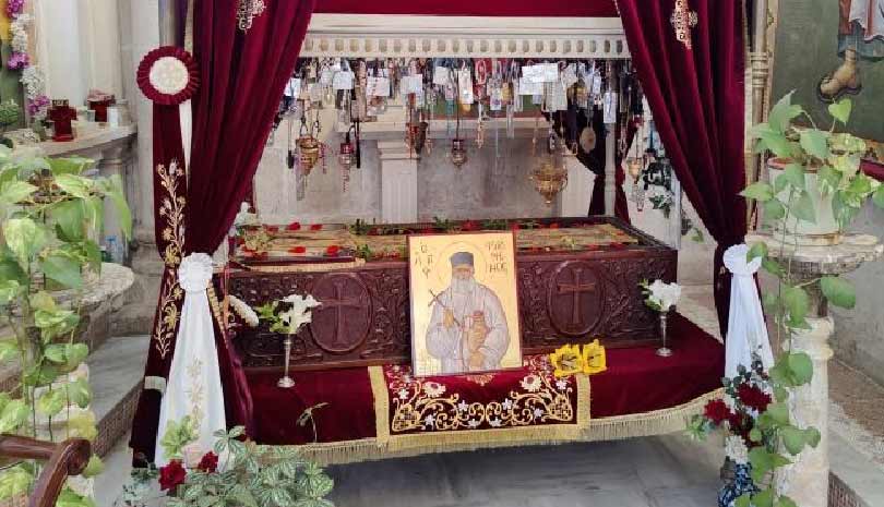Εορτάσθηκε ο Άγιος Φιλούμενος ο Νεοΐερομάρτυρας στο Φρέαρ του Ιακώβ