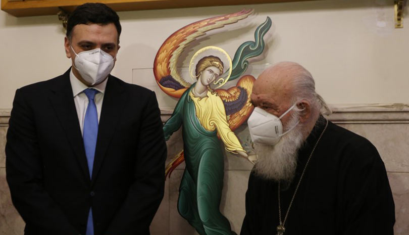 Αρχιεπίσκοπος: Η Εκκλησία θα είναι παρών την πρώτη μέρα του εμβολιασμού