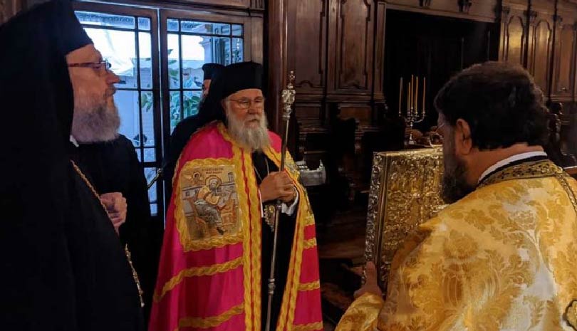 Κερκύρας Νεκτάριος: "Η πανδημία χρησιμοποιείται ως πρόσχημα για να μην κοινωνούμε"