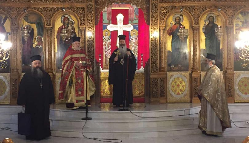 Ο Μητροπολίτης Φθιώτιδος κοντά σε εορτάζοντες Ιερείς