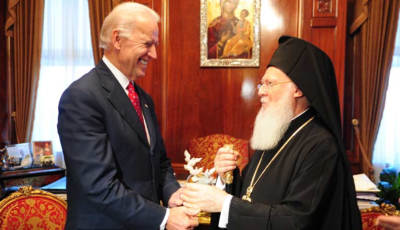 Το Οικουμενικό Πατριαρχείο συγχαίρει τον νέο Πρόεδρο των ΗΠΑ