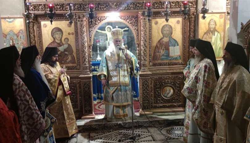 Χειροτονία Διακόνου στην Ιερά Μονή Μεγάλου Σπηλαίου