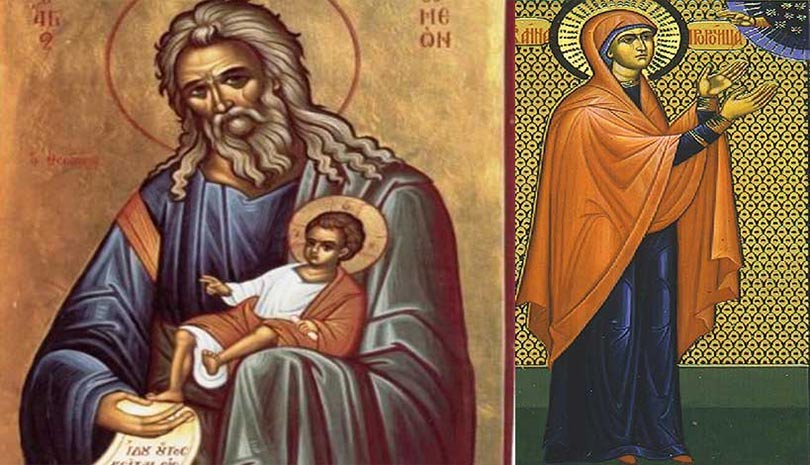Δίκαιος Συμεών ο Θεοδόχος και Άννα η Προφήτιδα γιορτάζουν την Τετάρτη 3 Φεβρουαρίου 2021