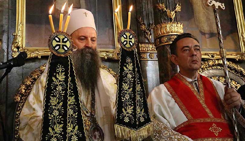 Ενθρονίστηκε ο Πατριάρχης Σερβίας Πορφύριος