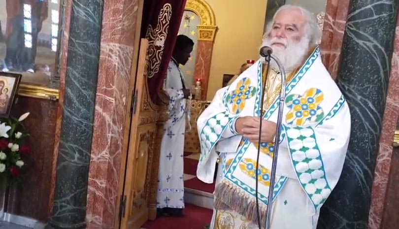 Τα ονομαστήρια του Πατριάρχη Θεόδωρου στον Άγιο Γεώργιο παλαιού Καΐρου
