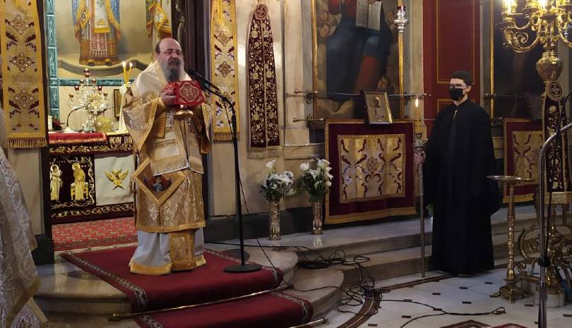 Eορτή Αγίου Γρηγορίου του Παλαμά στη Μητρόπολη Πατρών