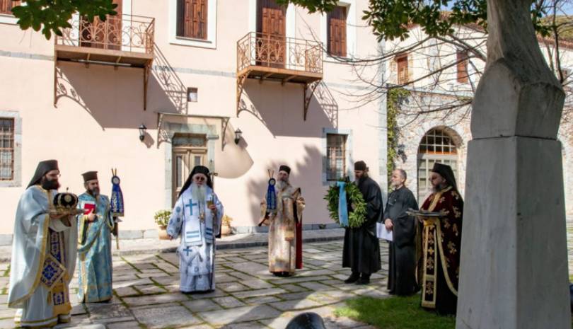 Μονή Οσίου Λουκά | Επέτειος κήρυξης της Επανάστασης στη Ρούμελη