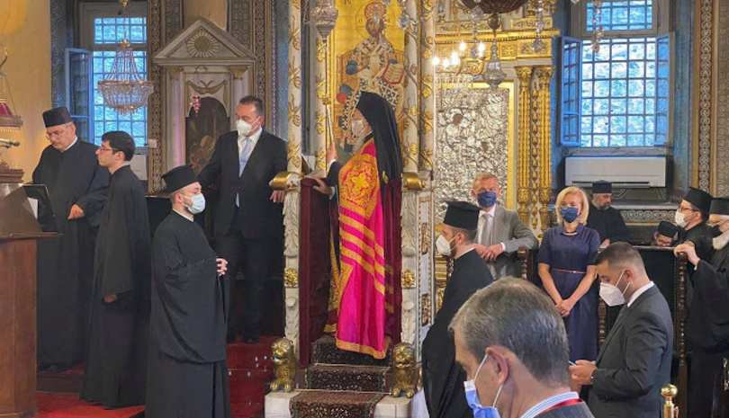 Εσπερινός επί τη εορτή των Αγίων Αποστόλων Βαρθολομαίου και Βαρνάβα