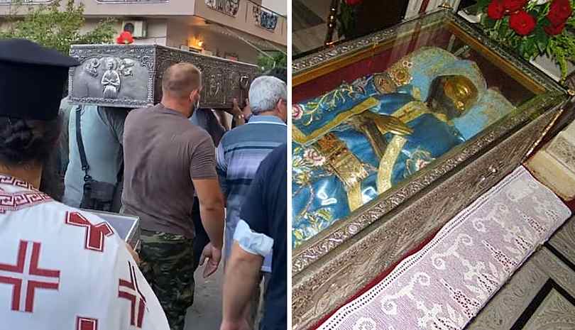 Νέα Λιτανεία στο Προκόπι Εύβοιας - Ο Άγιος Ιωάννης ο Ρώσος να κάνει το θαύμα του