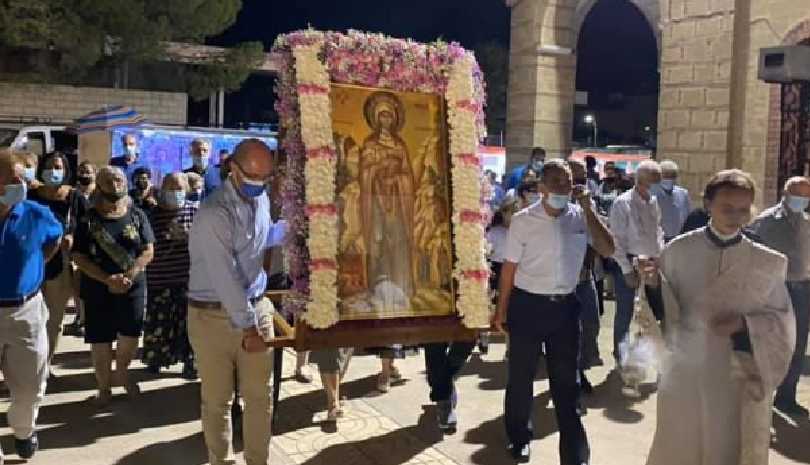 Η εορτή της Αγίας Θέκλας στην Κύπρο