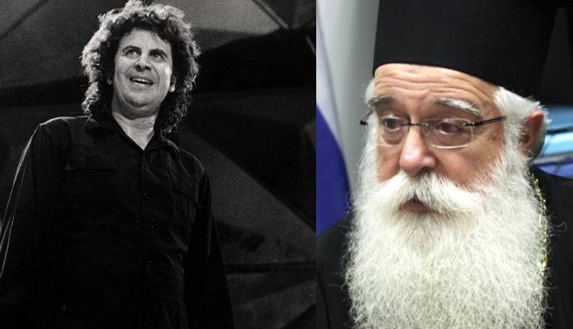 Ο Μίκης Θεοδωράκης στο Αρχονταρίκι