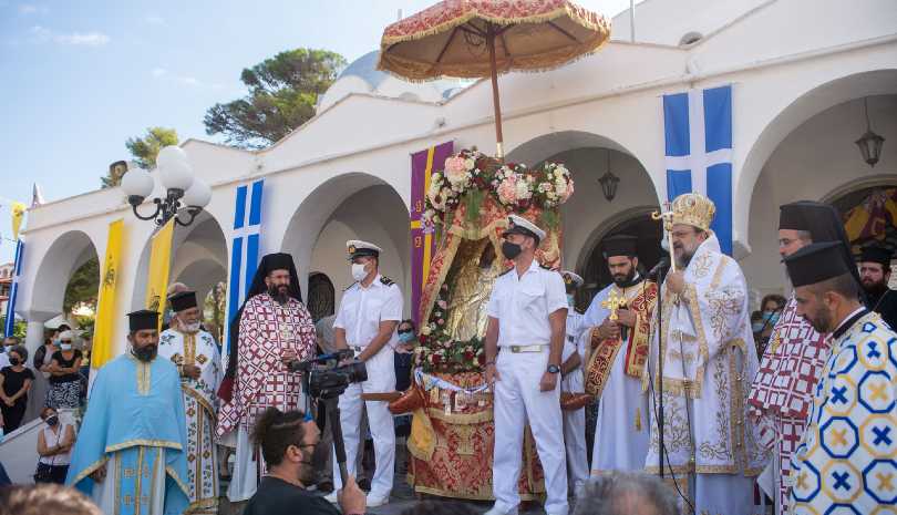 Την προστάτιδα της Παναγία Μυρτιδιώτισσα εόρτασε η Πύλος