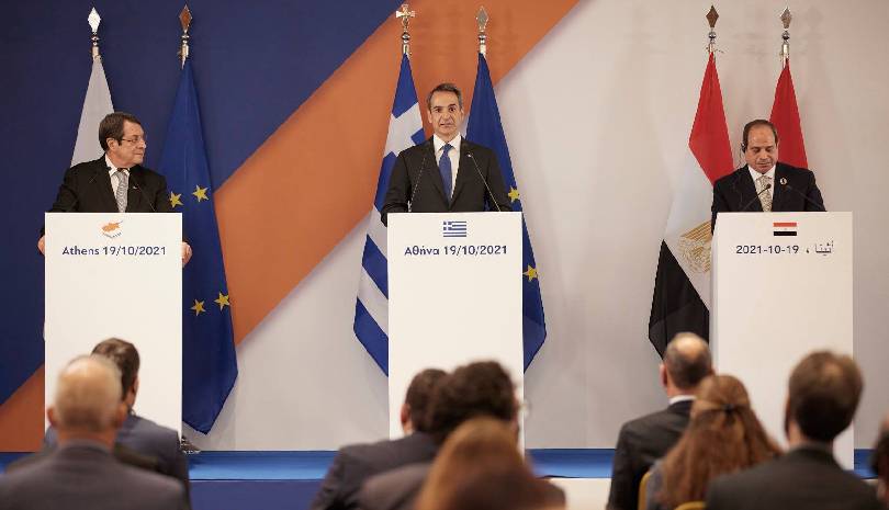 Τριμερής Ελλάδας, Αιγύπτου, Κύπρου: Οργή στην Άγκυρα