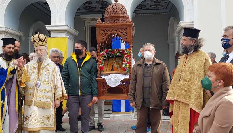 Η Εορτή του Αγίου Νικολάου στην Μητρόπολη Καρυστίας