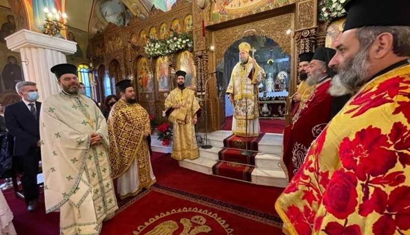 Η εορτή του Αγίου Σπυρίδωνος στη Μητρόπολη Νέας Ιωνίας