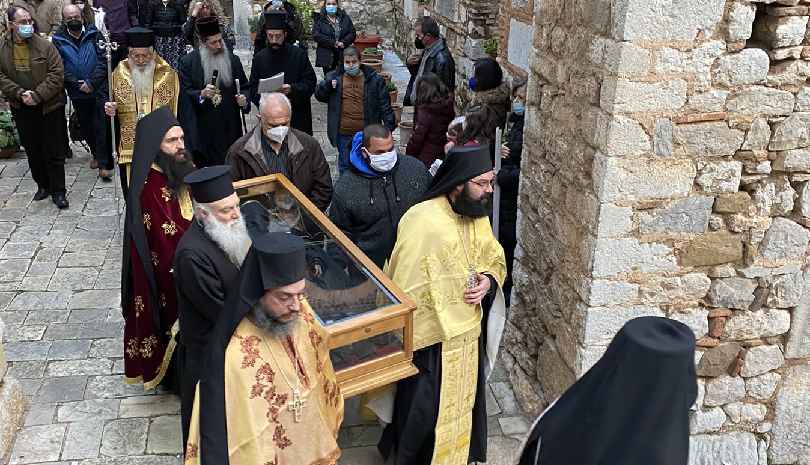 Η μνήμη του Οσίου Λουκά στο Μοναστήρι που ο ίδιος ανήγειρε