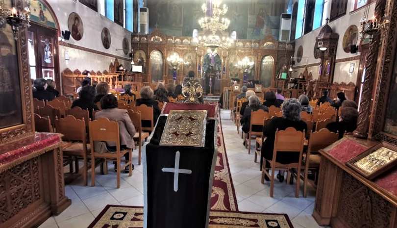 O E΄ Κατανυκτικός Εσπερινός εις τον Άγιο Σπυρίδωνα Πύργου