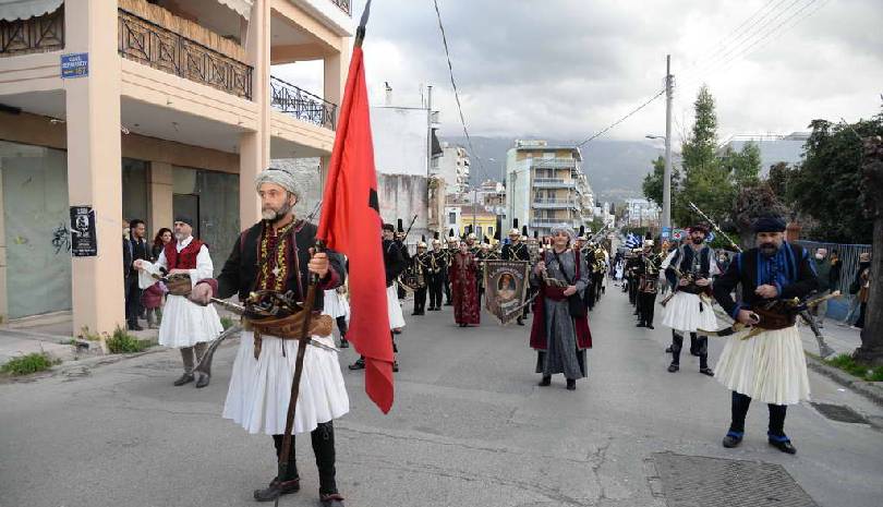 Πορεία τιμής και μνήμης για τούς σφραγισθέντας από τούς Τούρκους, Πατρινούς στις 2 και 3 Απριλίου 1821
