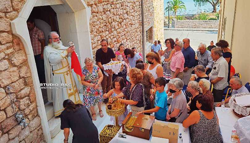 Ο Σύλλογος τυφλών Αργολίδας τίμησε την Αγία Παρασκευή στο παλιό Ναύπλιο