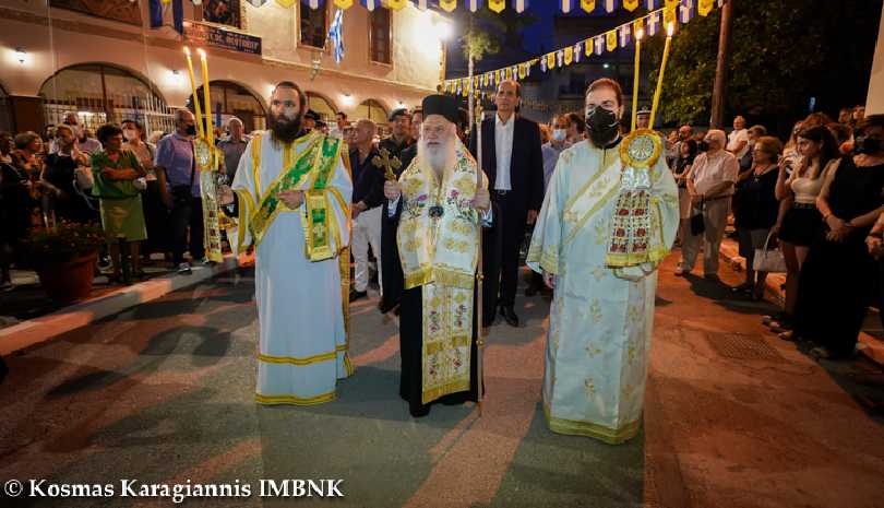 H Νάουσα εορτάζει και τιμά τον Πολιούχο της, Όσιο Θεοφάνη τον θαυματουργό