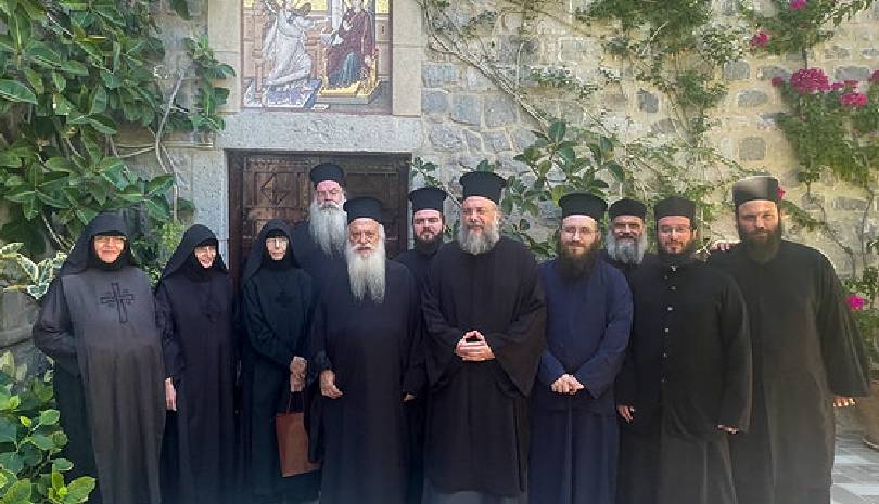 Προσκύνημα του Μητροπολίτη Βεροίας στην Ιερά νήσο της Πάτμου (ΦΩΤΟ)
