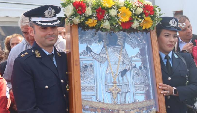 Η Μύκονος τίμησε τον Προστάτη της Άγιο Μεγαλομάρτυρα Αρτέμιο (ΦΩΤΟ)
