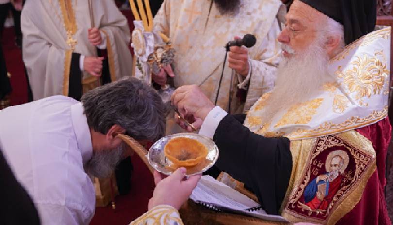 Κουρά Μοναχού στην Ιερά Μονή Παναγίας Δοβρά Βεροίας